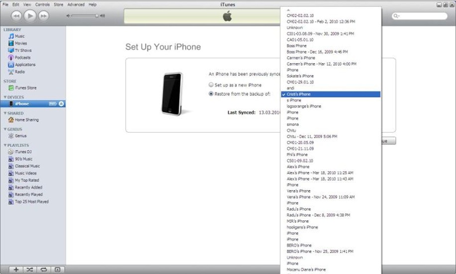 iphone-iTunes iphone-iTunes