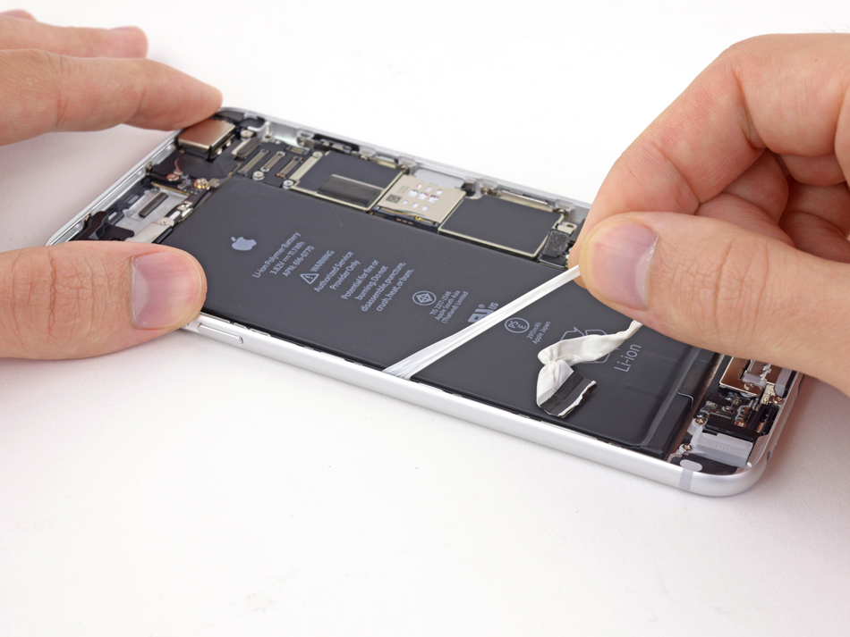 Dezmembrare baterie iPhone 6 Plus
